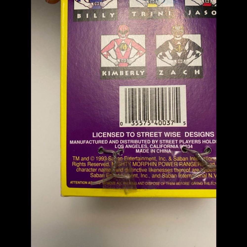 Power Ranger Blue Action Figure - Picture 3 of 4